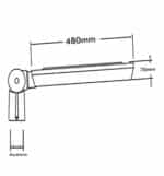 Farola LED - EUROCITY - Aluminio 40W GxTronic / Moso - Imagen 9