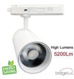 Foco LED 40W - 34W NEW MAYA  Carril Monofásico - CCT - CRI+92 - UGR13 - HIGH LUMEN 140Lm/W - Imagen 4