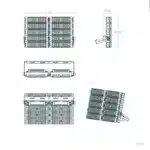 Foco Proyector LED 500W 120 lm/W IP65 Stadium - Imagen 9