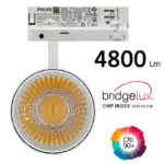 Foco LED 40W - 26W NEW MAYA  Carril TRIF&Aacute;SICO - CCT - CRI+92 - UGR13 - HIGH LUMEN - Imagen 4