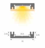 L&aacute;mpara Lineal Colgante LED - MILANO SLIM CURVES - Imagen 10