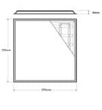 Pack Panel LED 60x60 40W - IP65 - Philips Certa Driver - Imagen 6