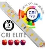 Tira LED 24V | CRI ELITE |140 LED/M | 5m | SMD2835 | 1600Lm |11W/M | CRI98 | IP20 - Imagen 4