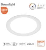 Downlight LED 18W-20w-22w-24W Circular - OSRAM CHIP CCT - UGR17 - Imagen 9