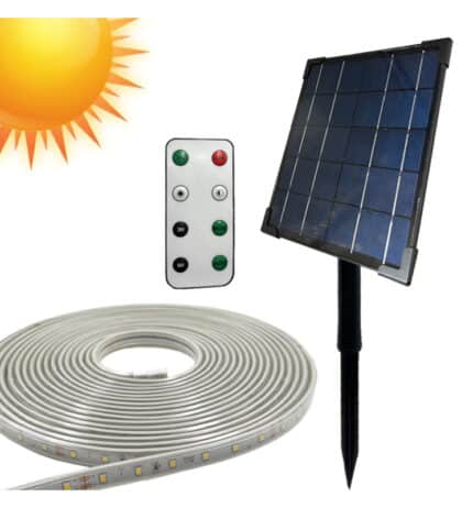 kit tira led solar