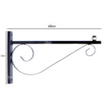 Soporte Modelo Forja 60cm  Pared Y Columna - Imagen 7