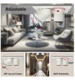 Empotrable LED 12W - PERISC&Oacute;PICO DIRECCIONABLE - Rectangular - CCT Color Seleccionable - Imagen 4