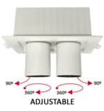 Empotrable LED 12W - PERISC&Oacute;PICO DIRECCIONABLE - Rectangular - CCT Color Seleccionable - Imagen 6