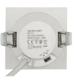 Empotrable LED 6W - PERISC&Oacute;PICO DIRECCIONABLE - Cuadrado - CCT Color Seleccionable - Imagen 11