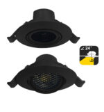 Empotrable LED 7W - UGR19 - Circular Negro - CCT Color Seleccionable - Imagen 7