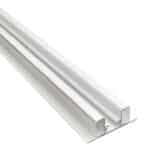 Perfil De Aluminio - BLANCO - Moldura DOBLE LUZ Para Tira LED -2 Metros - Imagen 7