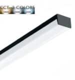 Regleta Lineal LED 18W - BERGEN - Negro - PC -CCT - 60cm - Imagen 3