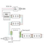 Amplificador Para Tira LED RGB 350W 12V -24V - Imagen 4