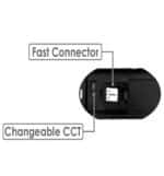 Baliza LED 6W IP65 - Superficie CCT Color Seleccionable