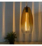 L&aacute;mpara LED Filamento Colgante - Golden Glass - 4W - Ambar - Imagen 3