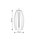 L&aacute;mpara LED Filamento Colgante - Golden Glass - 4W - Ambar - Imagen 9