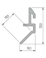 Perfil De Montaje PRO Modelo Florida - 2 Metros - Imagen 3