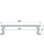 Perfil De Montaje PRO Modelo Mallorca - 2 Metros - Imagen 3