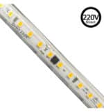 Tira LED 220V  CORTE A MEDIDA  120LED/M  50m  SMD 2835  1000Lm 10W/M CRI90 IP65 Corte 10cm - Imagen 7