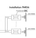 Bombilla LED Blanco 6000K Sumergible 36W PAR56 - DC12V - IP68 - Acero 316 - IK10 - Piscina - Imagen 11