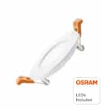 Placa Slim LED Circular 6W CCT OSRAM CHIP - Imagen 4