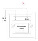 Regulador LED Triac 15-1000W Dimmer AC 220V - Imagen 4