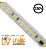 Tira LED 220V 20W/M  140xLED/M  50m  SMD2835  2660Lm/M  IP67 Corte Cada 10cm - Imagen 11
