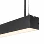 Luminaria Lineal LED Philips Negro