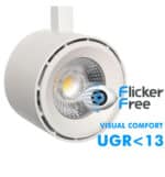 Foco LED 40W - 34W ODENSE Blanco Carril Monof&aacute;sico - CCT - CRI+92 - UGR13 - 24&ordm; - Imagen 7