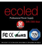 Fuente Alimentaci&oacute;n PROFESIONAL 12V 36W - ECOLED - IP67 - Imagen 5