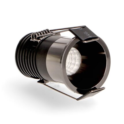 foco empotrable led cromo