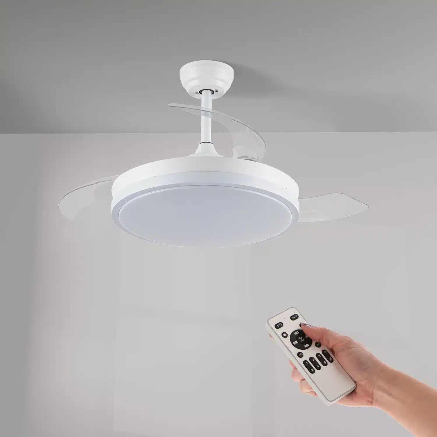 ventilador techo led