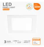 Placa Slim LED Cuadrada 30W - CCT - OSRAM CHIP DURIS E 2835 - Imagen 4