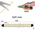 Tira LED COB 220V | CORTE A MEDIDA | 840 LED/M | 50m | FLIP CHIP | 1500Lm | 16W/M | CRI90 | IP67 | Corte 10cm - Imagen 4