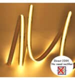 Tira LED COB 220V | CORTE A MEDIDA | 840 LED/M | 50m | FLIP CHIP | 1500Lm | 16W/M | CRI90 | IP67 | Corte 10cm - Imagen 10