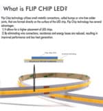 Tira LED COB 24V | 320 LED/M | 5m | FLIP CHIP | 1200Lm |12W/M | CRI90 | IP20 - Imagen 8