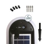 BALIZA LED SOLAR DENIA 5W 4000K 400LM LUZ PERIMET. - Imagen 4