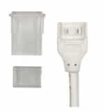 KIT Pegamento de Silicona + Cable conector para Tiras LED COB + SMD - 10mm - 12mm - IP65 - Imagen 5