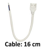 KIT Pegamento de Silicona + Cable conector para Tiras LED COB + SMD - 10mm - 12mm - IP65 - Imagen 6