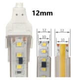 KIT Pegamento de Silicona + Cable conector para Tiras LED COB + SMD - 10mm - 12mm - IP65 - Imagen 10