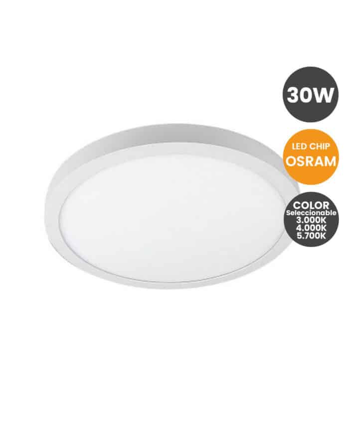 plafon led circular superficie