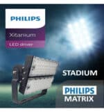 Foco Proyector LED 480W PHILIPS Xitanium STADIUM MATRIX Bridgelux Chip - Driver Philips - Imagen 3