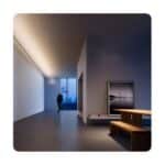 Kit SKYLINE - L&iacute;nea de suspensi&oacute;n de tira led. 2 soportes,Tira led no incluida - Imagen 11