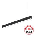 Lámpara lineal colgante LED 50W - POLARIS - Interconexión lineal - 3CCT - 150cm - Imagen 3