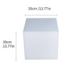 Cubo LED exterior RGBW 1.2W - Recargable - 35X35cm - IP65