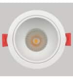 Downlight LED circular 15W basculante - Blanco - Serie Oculus - CRI+92 - UGR13 - Imagen 4
