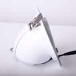 Downlight LED circular orientable CCT 38W - Blanco - 120&deg; Driver LIFUD - Imagen 4