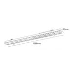 Foco LED Lineal Empotrable CCT 40W UGR19 Chip Osram - Imagen 9