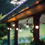 Kit guirnalda luces exterior 10 metros + 10 bombillas LED E27 1W - IP44 - Blanco c&aacute;lido - Imagen 6