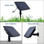 Guirnalda solar exterior - 25 Bombillas LED filamento E10 - IP44 - 9,2 metros - Imagen 15